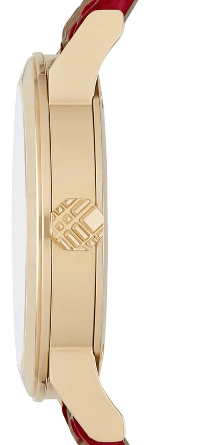Burberry The City Champagne Dial Leather Strap Watch for Women - BU9139 Buy Now By Burberry
