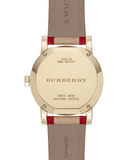 Burberry The City Champagne Dial Leather Strap Watch for Women - BU9139 Buy Now By Burberry