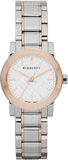 Burberry The City Silver Dial Two Tone Steel Strap Watch for Women - BU9205 Buy Now By Burberry