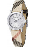 Burberry The City Nova Silver Dial Brown Leather Strap Watch for Women - BU9212 Buy Now By Burberry