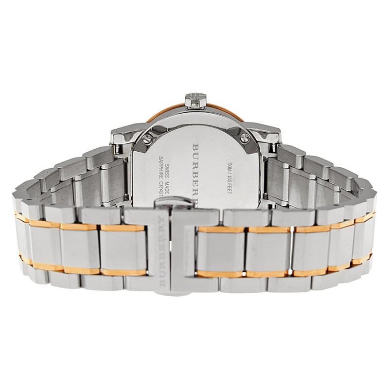 Burberry The City Silver Dial Two Tone Steel Strap Watch for Women - BU9214 Buy Now By Burberry