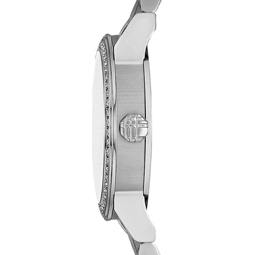 Burberry The City Diamonds Silver Dial Silver Steel Strap Watch for Women - BU9220 Buy Now By Burberry