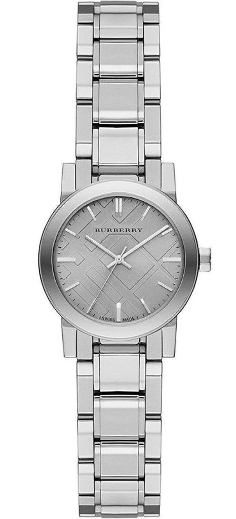 Burberry The City Diamonds Silver Dial Silver Steel Strap Watch for Women - BU9229 Buy Now By Burberry