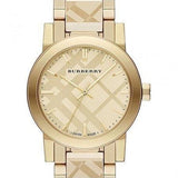 Burberry The City Gold Dial Gold Steel Strap Watch for Women - BU9234 Buy Now By Burberry
