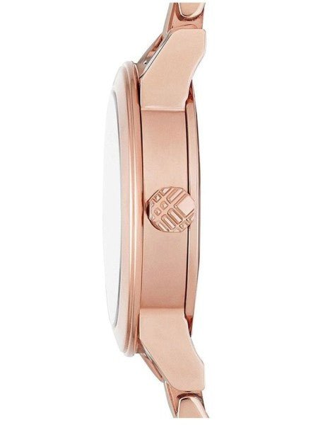 Burberry The City Rose Gold Dial Rose Gold Steel Strap Watch for Women - BU9235 Buy Now By Burberry