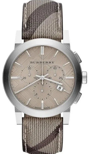 Burberry The City Smoked Brown Dial Brown Leather Strap Watch for Men - BU9361 Buy Now By Burberry