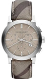 Burberry The City Smoked Brown Dial Brown Leather Strap Watch for Men - BU9361 Buy Now By Burberry