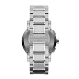 Burberry The City Black Dial Silver Steel Strap Watch for Men - BU9380 Buy Now By Burberry