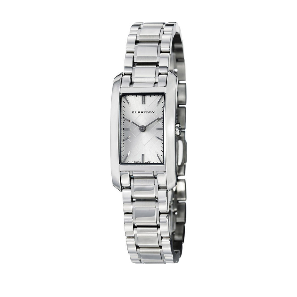 Burberry Heritage Silver Dial Silver Steel Strap Watch For Women - BU9500 Buy Now By Burberry