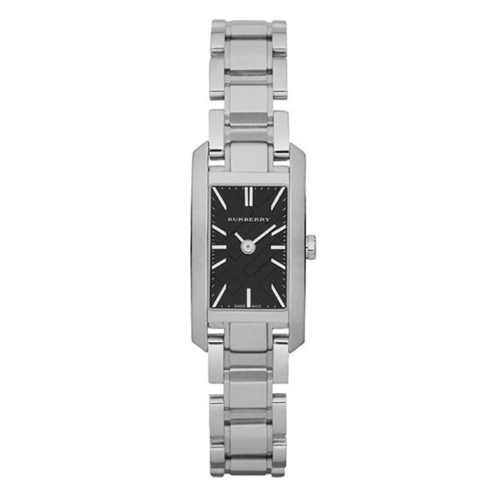 Burberry Heritage Black Dial Silver Steel Strap Watch For Women - BU9601 Buy Now By Burberry