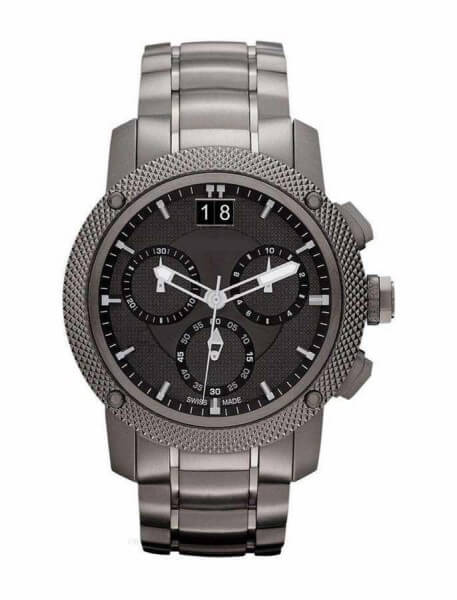 Burberry Endurance Chronograph Quartz Black Dial Black Steel Strap Watch For Men - BU9801 Buy Now By Burberry