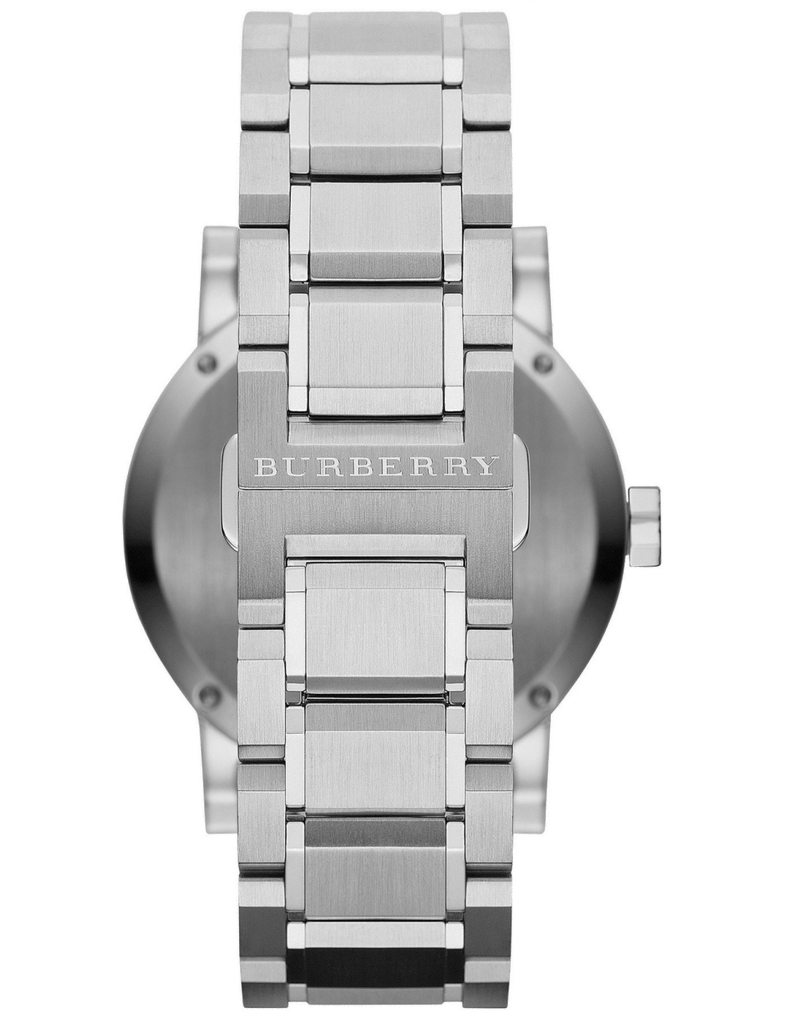 Burberry The City Silver Dial Silver Steel Strap Watch for Men - BU9900 Buy Now By Burberry