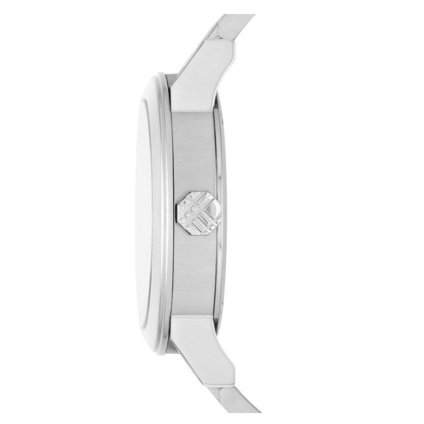 Burberry The City Black Dial Silver Steel Strap Watch for Men - BU9901 Buy Now By Burberry