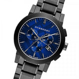 Burberry The City Navy Blue Dial Black Steel Strap Watch for Men - BU9365 Buy Now By Burberry