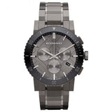 Burberry The City Grey Dial Gunmetal Grey Steel Strap Watch for Men - BU9381 Buy Now By Burberry