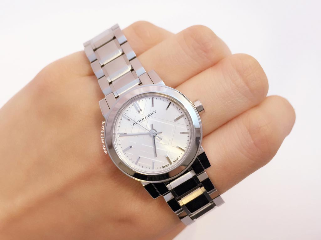 Burberry The City Silver Dial Silver Steel Strap Watch for Women - BU9200 Buy Now By Burberry