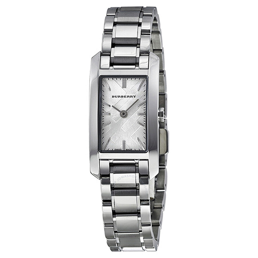 Burberry Heritage Quartz White Dial Silver Steel Strap Watch For Women - BU9600 Buy Now By Burberry