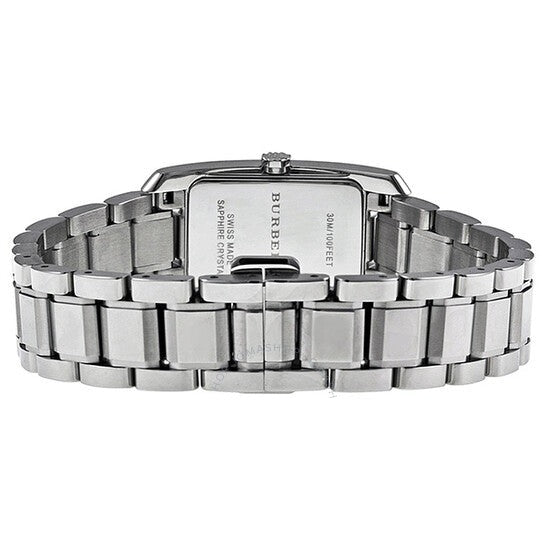 Burberry Heritage Silver Dial Silver Steel Strap Watch For Women - BU9500 Buy Now By Burberry