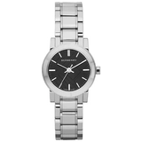 Burberry The City Black Dial Silver Steel Strap Watch for Women - BU9201 Buy Now By Burberry