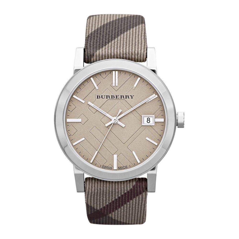 Burberry The City Nova Beige Dial Grey Leather Strap Watch for Women - BU9023 Buy Now By Burberry
