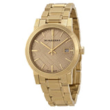 Burberry The City Gold Dial Gold Steel Strap Watch for Women - BU9134 Buy Now By Burberry