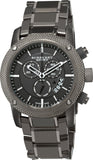 Burberry Endurance Chronograph Quartz Black Dial Black Steel Strap Watch For Men - BU9801 Buy Now By Burberry