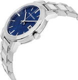Burberry The City Blue Dial Silver Steel Strap Watch for Men - BU9031 Buy Now By Burberry