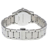 Burberry The City Silver Diamonds Dial Silver Steel Strap Watch for Women - BU9230 Buy Now By Burberry