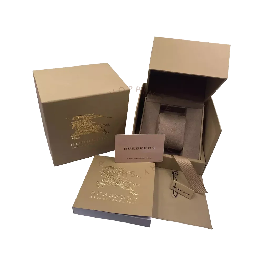 Burberry Britain Diamonds Grey Dial Grey Leather Strap Watch for Women - BBY1810 Buy Now By Burberry