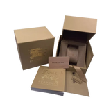 Burberry The Britain Blue Dial Blue Leather Strap Watch for Women - BBY1716 Buy Now By Burberry