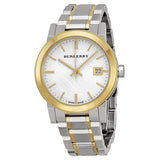 Burberry The City White Dial Two Tone Steel Strap Watch for Women - BU9115 Buy Now By Burberry