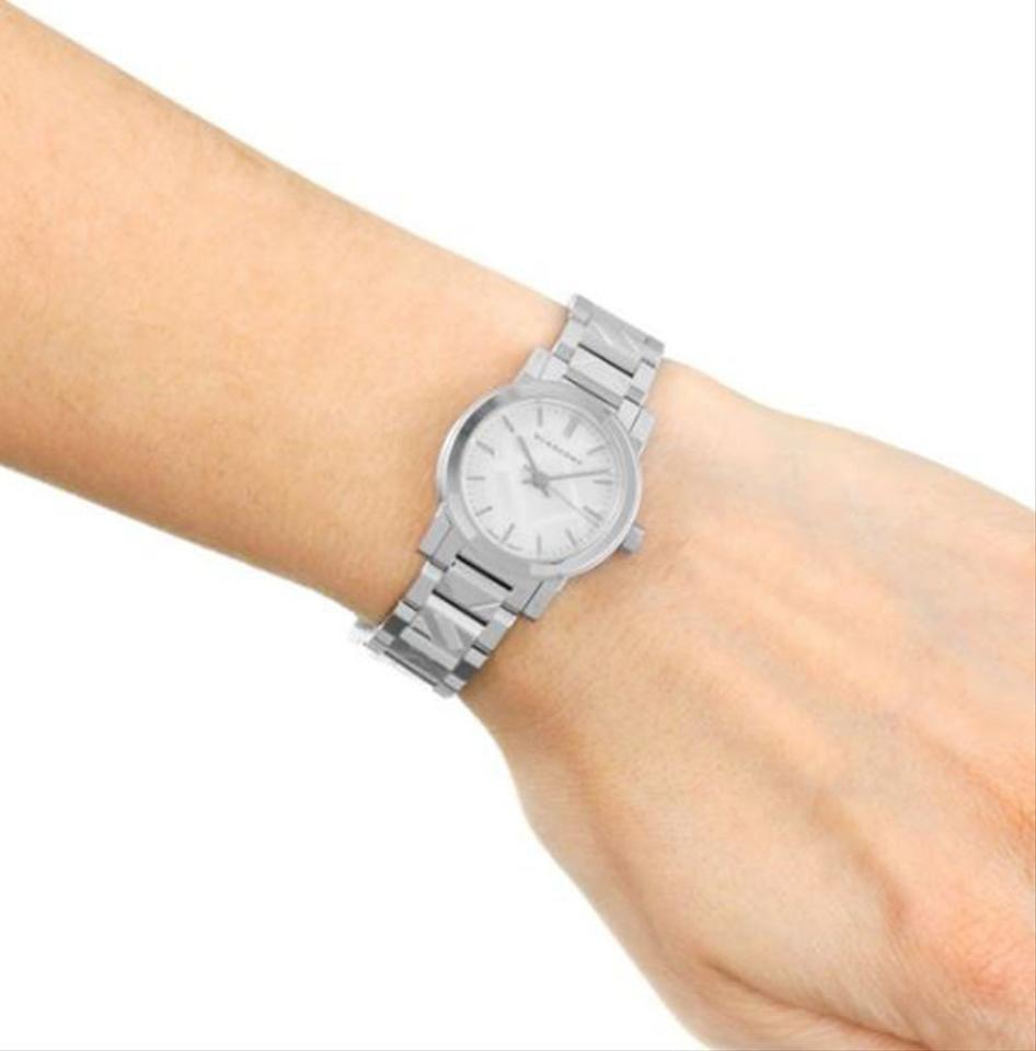 Burberry The City Silver Dial Silver Steel Strap Watch for Women - BU9233 Buy Now By Burberry
