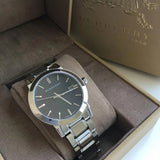 Burberry The City Black Dial Silver Stainless Steel Strap Watch for Women - BU9001 Buy Now By Burberry