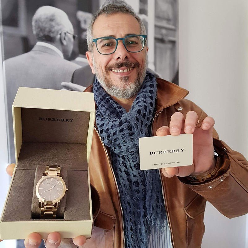 Burberry The City Gold Dial Gold Steel Strap Watch for Women - BU9033 Buy Now By Burberry