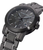 Burberry The City Grey Dial Gunmetal Grey Steel Strap Watch for Men - BU9354 Buy Now By Burberry