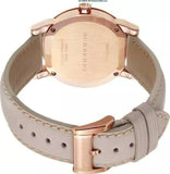 Burberry The City Chronograph Rose Gold Dial Beige Leather Strap Watch For Women - BU9702 Buy Now By Burberry
