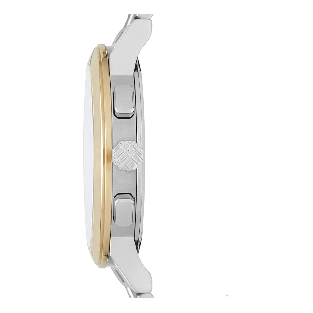 Burberry The City White Dial Two Tone Steel Strap Watch for Men - BU9751 Buy Now By Burberry