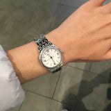 Burberry Utilitarian White Dial Silver Steel Strap Watch for Women - BU7856 Buy Now By Burberry