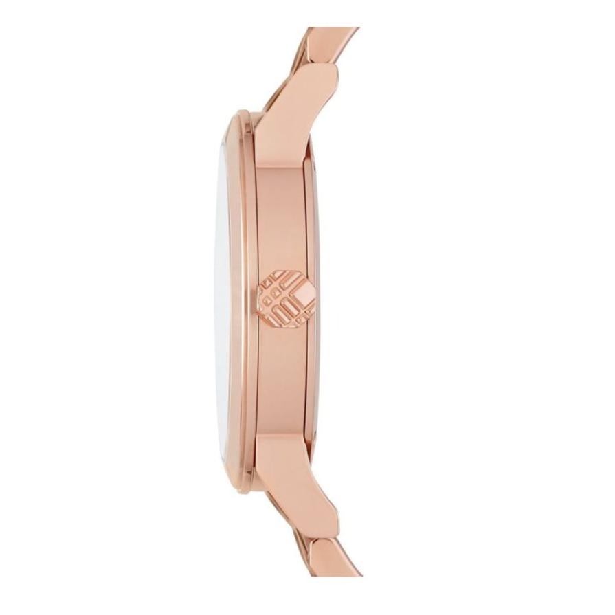 Burberry The City Light Brown Dial Rose Gold Steel Strap Watch for Women - BU9005 Buy Now By Burberry