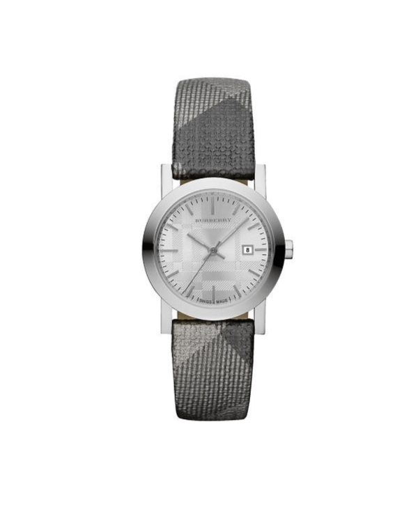 Burberry The City Silver Dial Multicolored Leather Strap Watch for Women - BU1873 Buy Now By Burberry