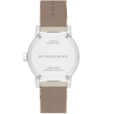 Burberry The City White Dial Beige Leather Strap Watch for Women - BU9132 Buy Now By Burberry