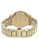Burberry The City Silver Dial Gold Steel Strap Unisex Watch - BU9003 Buy Now By Burberry