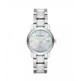 Burberry The City Diamonds Silver Dial Silver Steel Strap Watch for Women - BU9125 Buy Now By Burberry