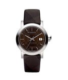 Burberry Smoked Brown Dial Brown Leather Strap Watch for Women - BU1775 Buy Now By Burberry