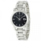 Burberry The City Black Dial Silver Steel Strap Watch for Women - BU9101 Buy Now By Burberry