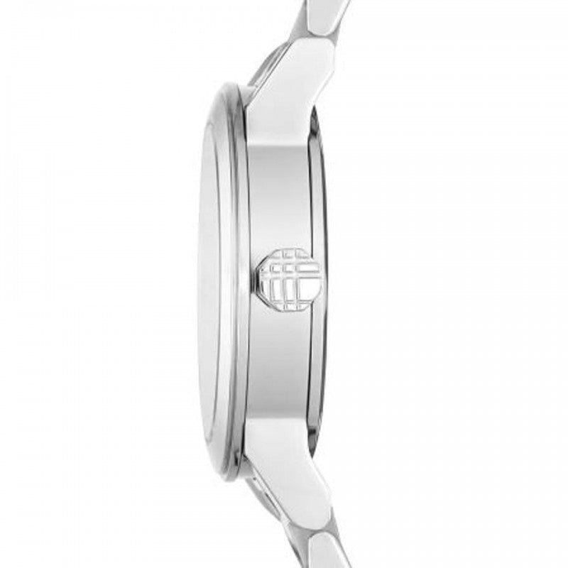 Burberry The City Silver Diamonds Dial Silver Steel Strap Watch for Women - BU9230 Buy Now By Burberry