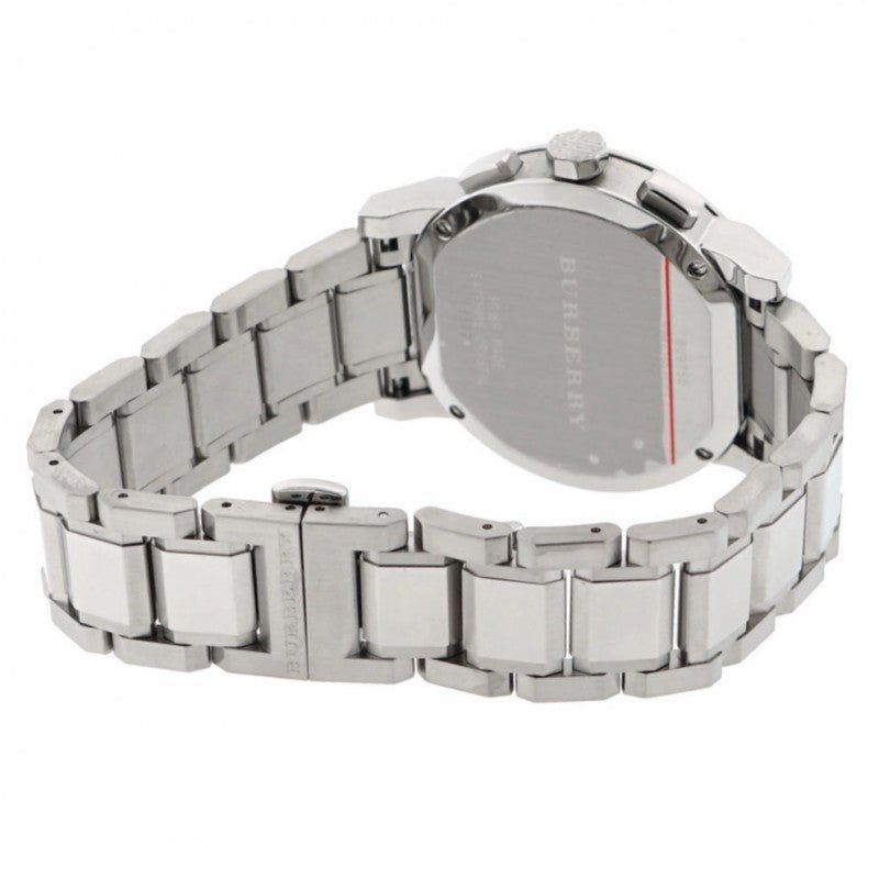 Burberry The City White Dial Silver Steel Strap Watch for Men - BU9750 Buy Now By Burberry