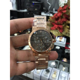 Burberry The City Grey Dial Rose Gold Steel Strap Unisex Watch - BU9754 Buy Now By Burberry