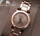Burberry Heritage Rose Gold Dial Rose Gold Steel Strap Watch for Women - BU9215 Buy Now By Burberry