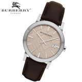 Burberry The City Gold Dial Brown Leather Strap Watch for Men - BU9011 Buy Now By Burberry
